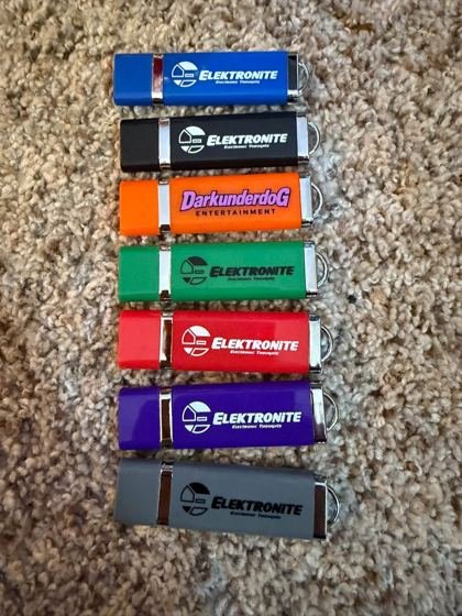 Back of the USB drives